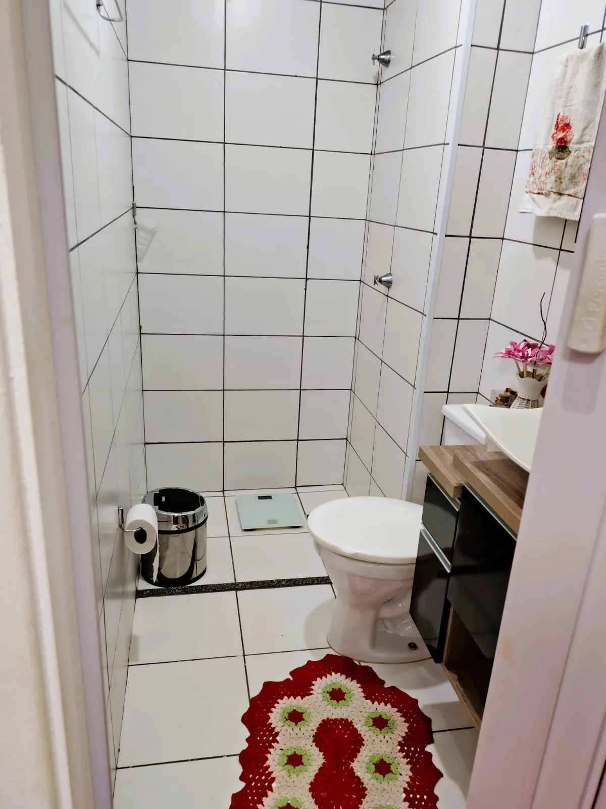 Banheiro do(a) apartamento padrão popular em Rancho Grande, Itu - SP