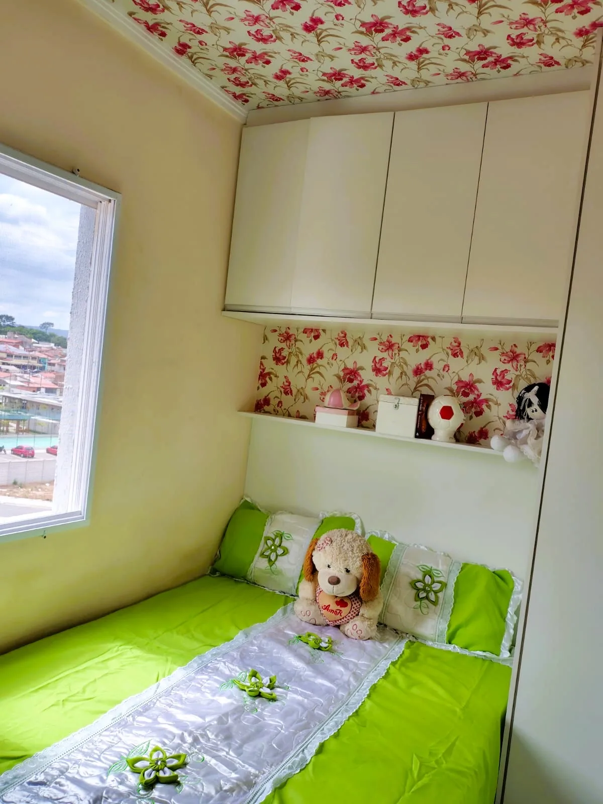 Quarto do(a) apartamento padrão popular em Rancho Grande, Itu - SP