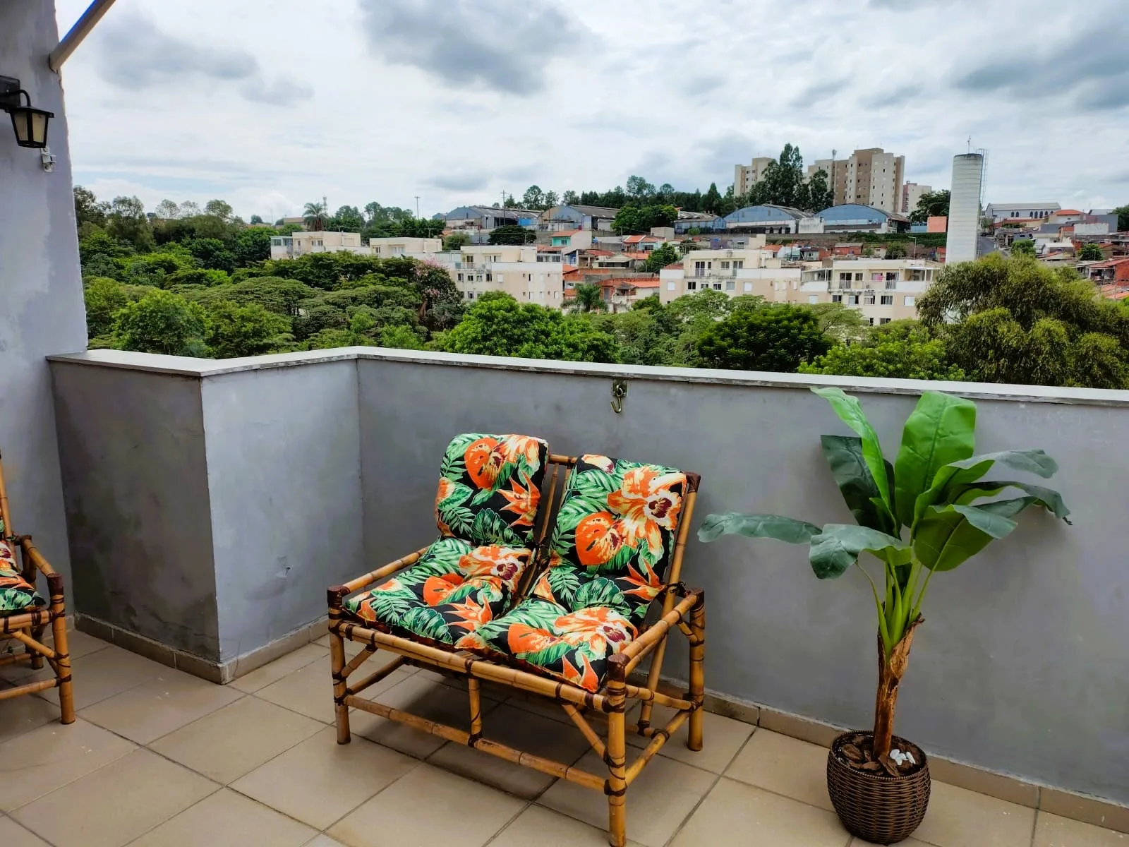 Varanda do(a) apartamento padrão popular em Rancho Grande, Itu - SP